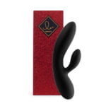 Гнучкий вібратор кролик із двома моторами FeelzToys Lea Rabbit Vibrator Black(SO4433) - Зображення 3