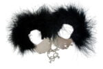 Наручники металеві Adrien Lastic Handcuffs Pink з рожевим пухнастим оздобленням (AD30301) - Зображення 3