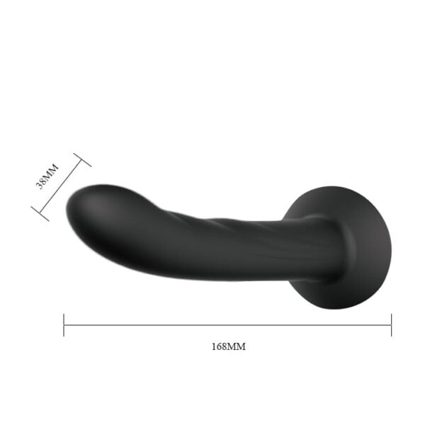 Страпон - Ultra Passionate Harness Karin Dildo Strap On Black (BW0487) - Зображення 3
