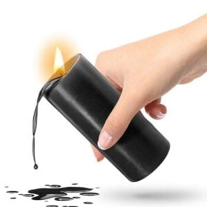 БДСМ свічка низькотемпературна Fetish Tentation SM Low Temperature Candle Black(SO3754)