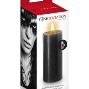 БДСМ свічка низькотемпературна Fetish Tentation SM Low Temperature Candle Black(SO3754)