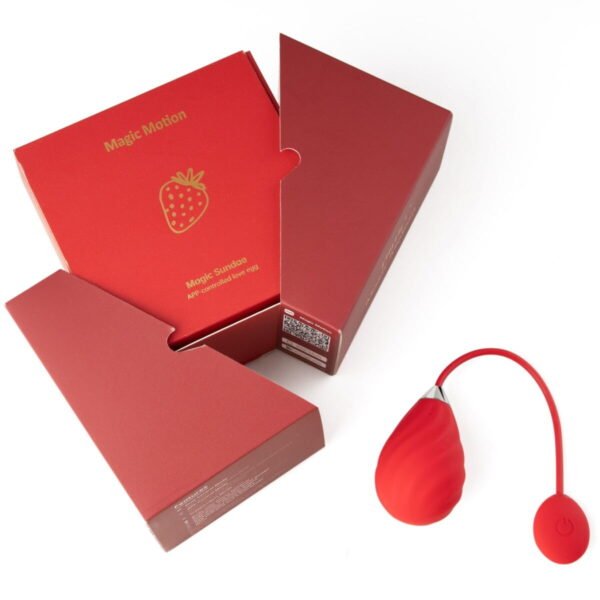 Смарт-віброяйце Magic Motion Sundae Red (SO4469) - Зображення 2