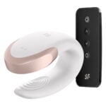 Смарт-вібратор для пар Satisfyer Double Love (White)(SO4928)