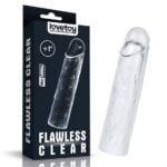 Насадка - Add 1''Flawless Clear Penis Sleeve Clear(LV TOY651)