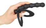 Насадка для подвійного проникнення - Black Velvets Cock & ball ring(533556) - Зображення 2