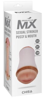 Мастурбатор - Sexual Stroker Pussy & Mouth (CN00899) - Зображення 3