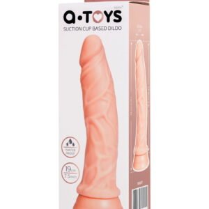 Реалістичний фалоімітатор Toyfa A-Toys, TPE, тілесний, 19 см (761017)