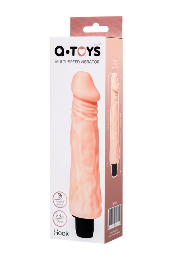 Реалістичний вібратор Toyfa A-Toys Multi-Speed, TPE, 23 см(761018) - Зображення 2