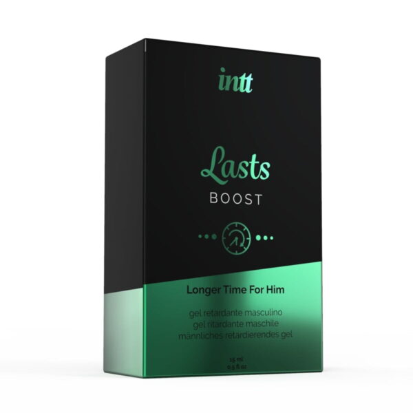 Пролонгатор для чоловіків Intt Lasts (15 мл) з екстрактом гвоздики та м'яти (SO2933) - Зображення 3