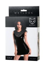 Сукня Glossy Lulu з матеріалу Wetlook, чорна - S(955023) - Зображення 4