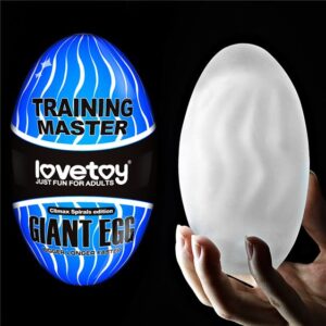 Мастурбатор - Giant Egg Masturbator Blue(LV TOY670)