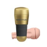Мастурбатор вагіну - Pretty Love Kitty Vagina Masturbator Flesh, Gold(BM0156) - Зображення 4
