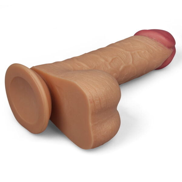Фалоімітатор з машонкою - Legendary King Sized Realistic Dildo 9" (LV TOY192) - Зображення 2