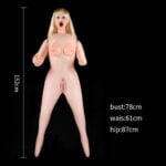 Секс лялька - Silicone Boobie Super Love Doll (LV TOY275) - Зображення 6