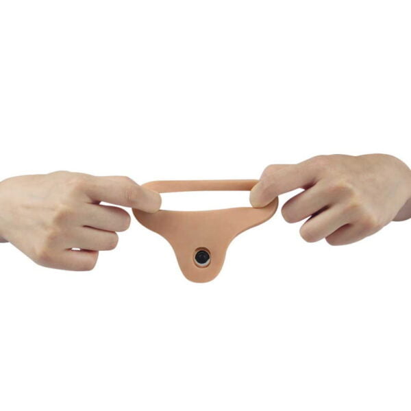 Насадка для подвійного проникнення з віброкулею Ultra Soft Double 7 long(LV TOY106) - Зображення 4