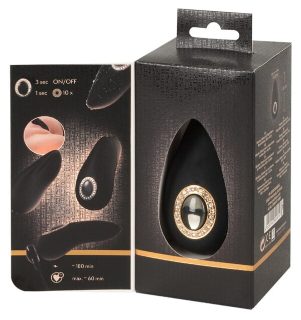 Вібратор - Cleopatra Clitoral Vibrator Black(598747) - Зображення 3