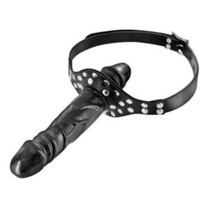 Кляп з подвійним фалоімітатором Fetish Tentation Double Penis Gag(SO3736)