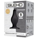 Анальна пробка SilexD (Model 2 size S) двошарова, силікон+Silexpan(SO5014)