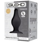 Анальна пробка SilexD (Model 2 size L) двошарова, силікон+Silexpan(SO5015)