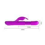Вібратор - Pretty Love Donahue Vibrator Pink(BI0543) - Зображення 4
