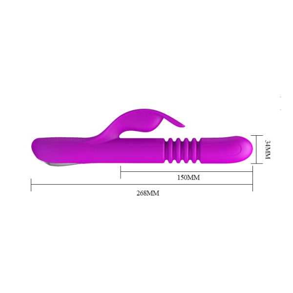 Вібратор - Pretty Love Donahue Vibrator Pink(BI0543) - Зображення 4