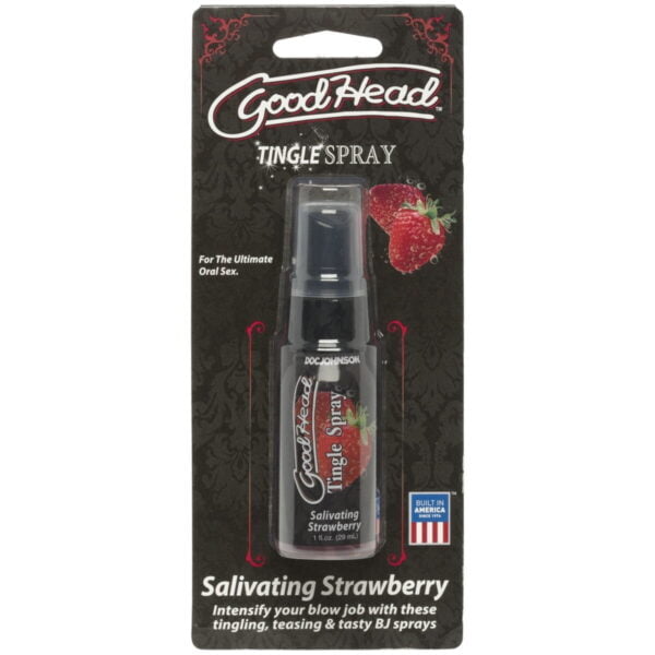 Спрей для мінету Doc Johnson GoodHead Tingle Spray - Strawberry (29 мл)(SO3492) - Зображення 2