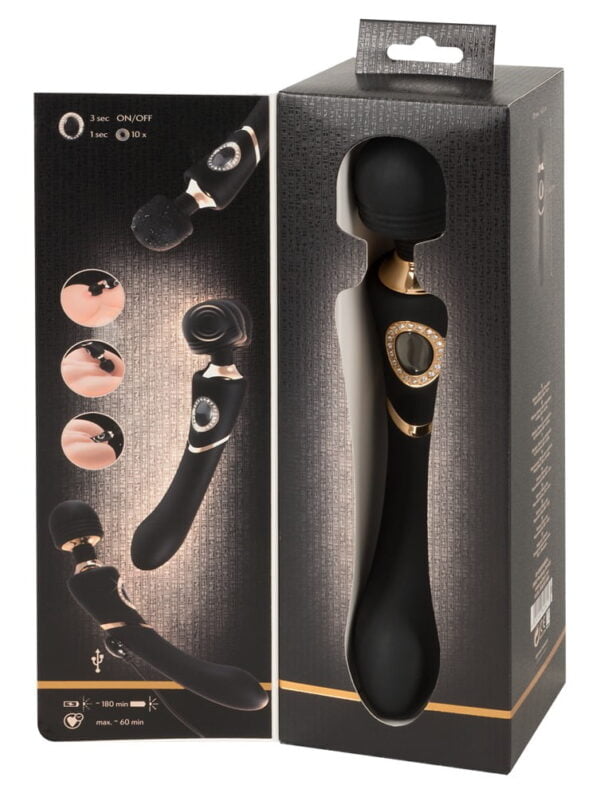 Вібратор - Cleopatra Wand Massager Black(598755) - Зображення 3