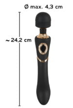 Вібратор - Cleopatra Wand Massager Black(598755) - Зображення 2