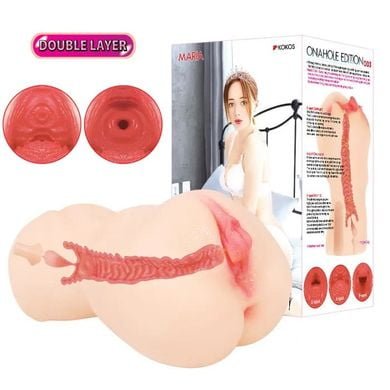 masturbator-realystychnyi-dvukhsloinyi-kokos-maria-onahole-003-kyberkozha-bezhevyi-18-kh-2.5-sm-19829802696506.jpg Мастурбатор реалістичний двошаровий Kokos Maria Onahole 003, кібершкіра, бежевий, 18 х 2.5 см - Зображення 1