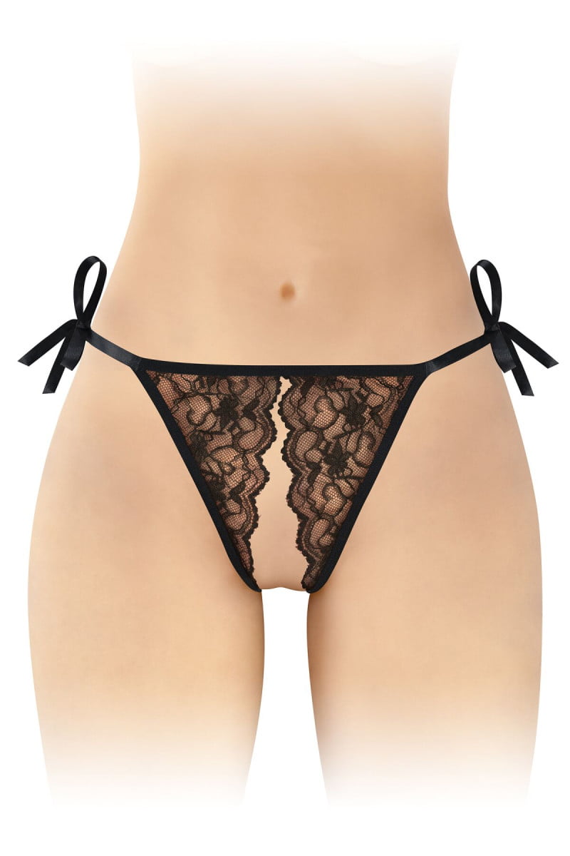 42605092463302 Трусики з доступом Fashion Secret STELLA Black - Зображення 1