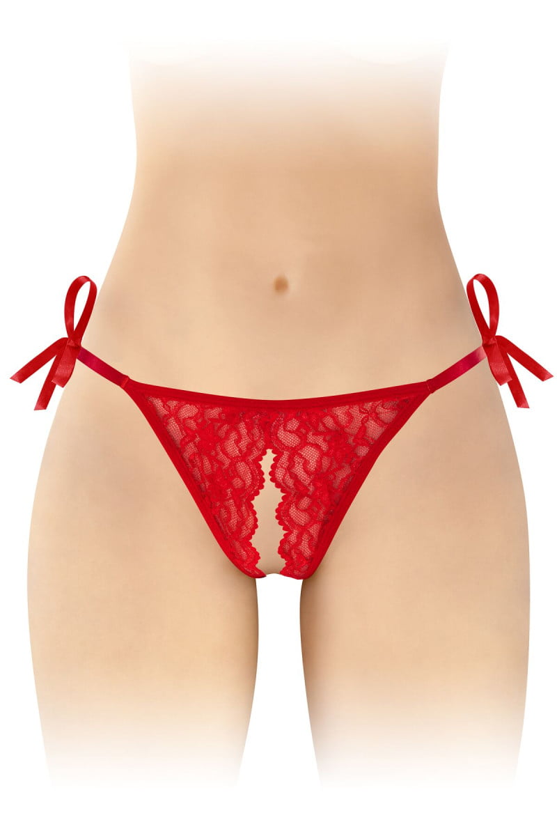 45781483299628 Трусики з доступом Fashion Secret STELLA Red - Зображення 1