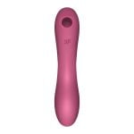 Вакуумний стимулятор із вібрацією Satisfyer Curvy Trinity 3 Red - Зображення 2