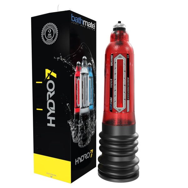 Гідропомпа Bathmate Hydro 7 Red, для члена довжиною від 12,5 до 18 см, діаметр до 5 см - Зображення 2