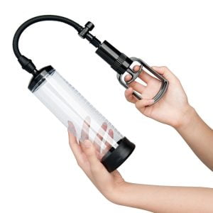 Вакуумна помпа з ручним насосом Men Powerup Black