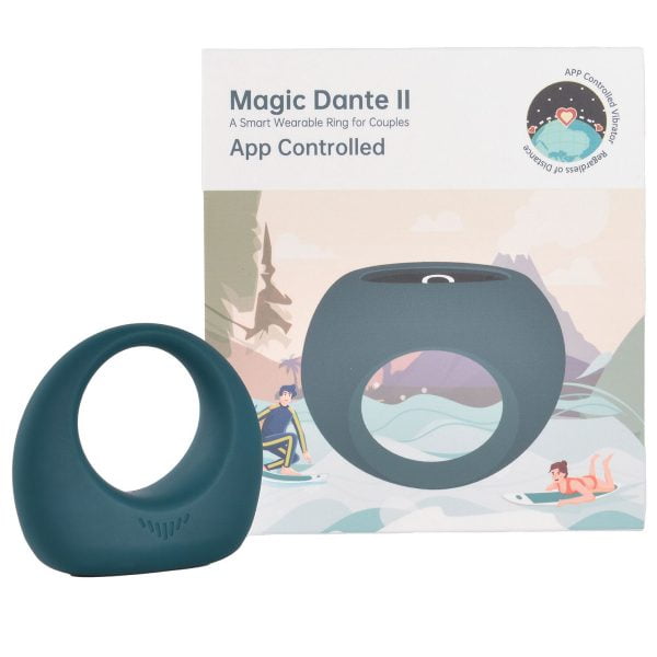 Ерекційне віброкільце Magic Motion Dante II, керування за допомогою смартфона - Зображення 6