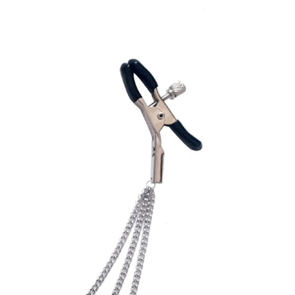 Затискач для сосків Art of Sex - Nipple Jewerlry Three Chains - Зображення 3