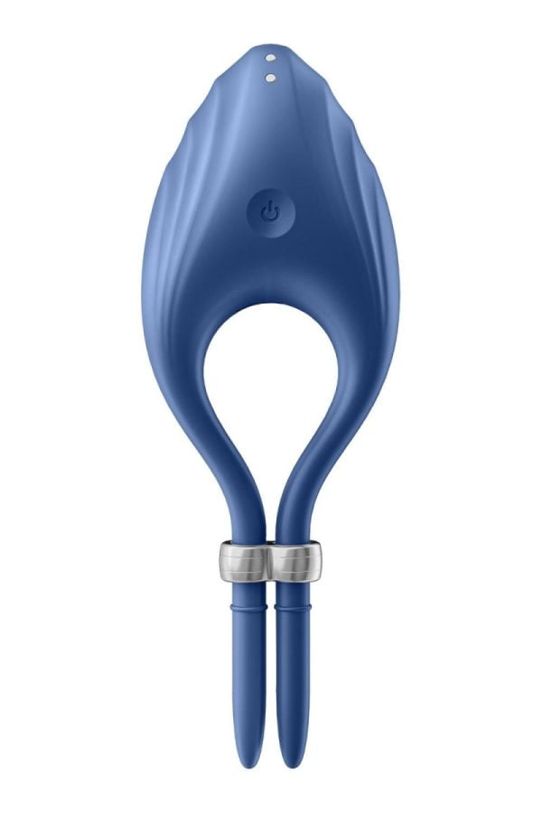 Ерекційне віброкільце-ласо Satisfyer Duelist Blue, 10 режимів, потужний мотор - Зображення 6