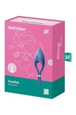 Ерекційне віброкільце-ласо Satisfyer Duelist Blue, 10 режимів, потужний мотор - Зображення 4
