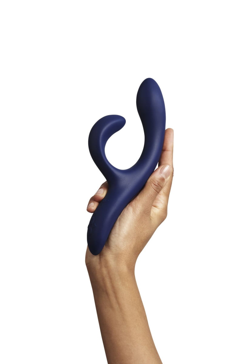 so6931-94652574039514 Смарт вібратор-кролик We-Vibe Nova Midnight Blue, ергономічний, регульований кут нахилу стовбура - Зображення 1