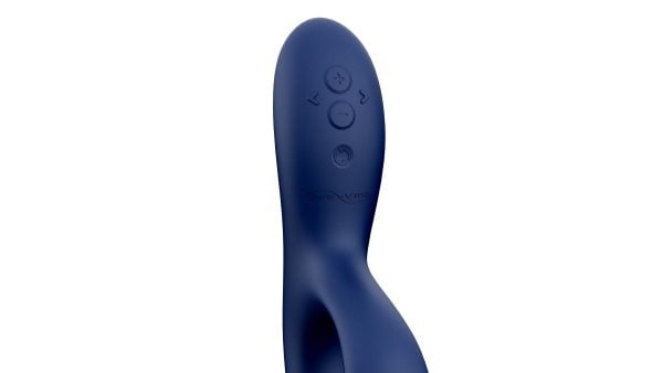 Смарт вібратор-кролик We-Vibe Nova Midnight Blue, ергономічний, регульований кут нахилу стовбура - Зображення 2