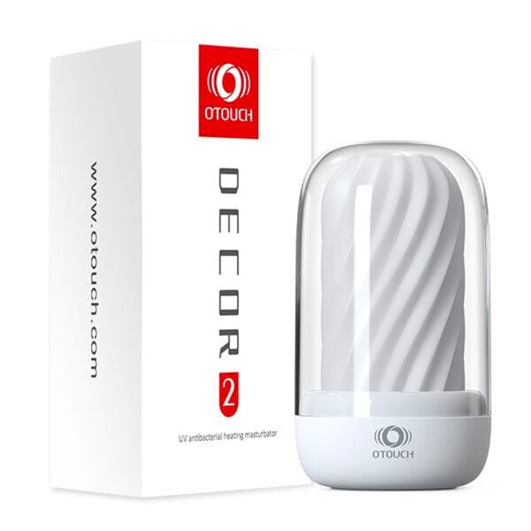 Мастурбатор Otouch DECOR 2, TPE, підігрів до 55 °C, УФ-дезінфекція - Зображення 10